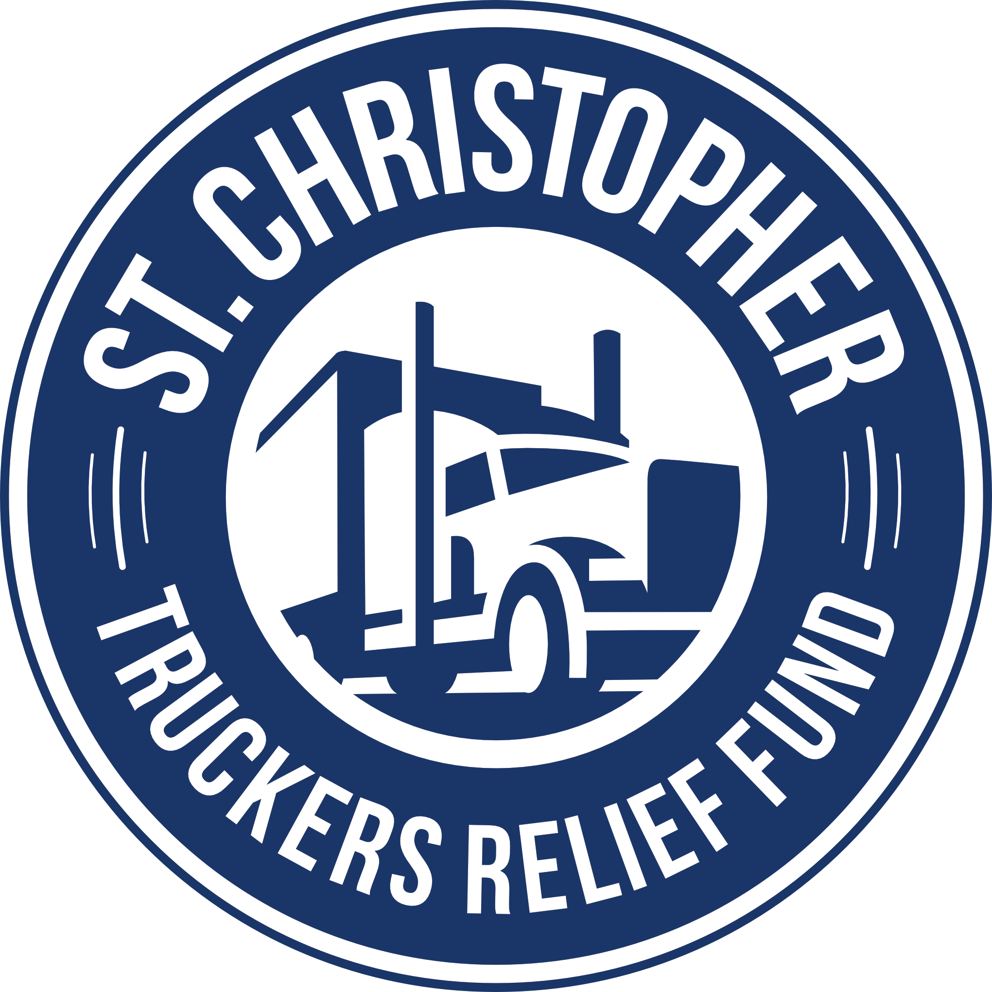 St. Christopher Truckers Relief Fund Logo